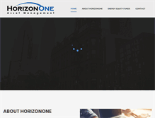 Tablet Screenshot of horizonone.com